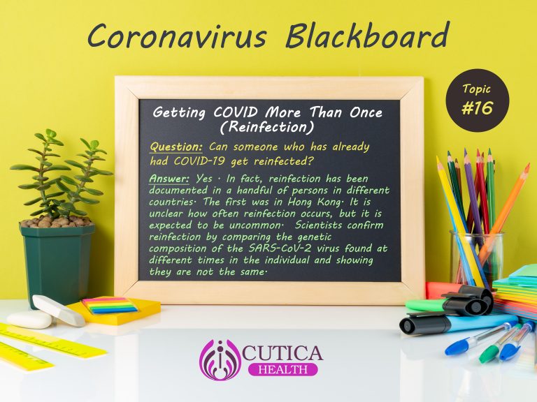 Topic 16: Getting COVID More Than Once (Reinfection)