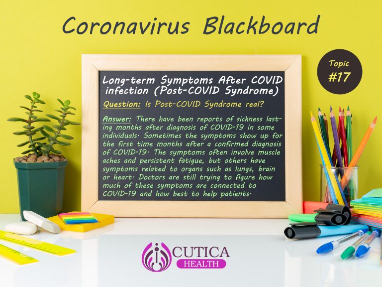 Topic 17: Long-term Symptoms After COVID infection (Post-COVID Syndrome)